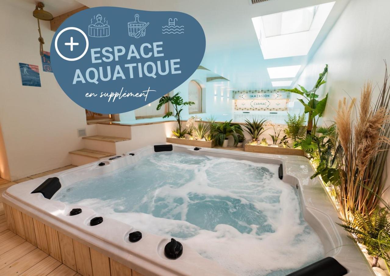 Appart'Hotel & Spa "Les Voiles" Le Batz Carnac Kültér fotó